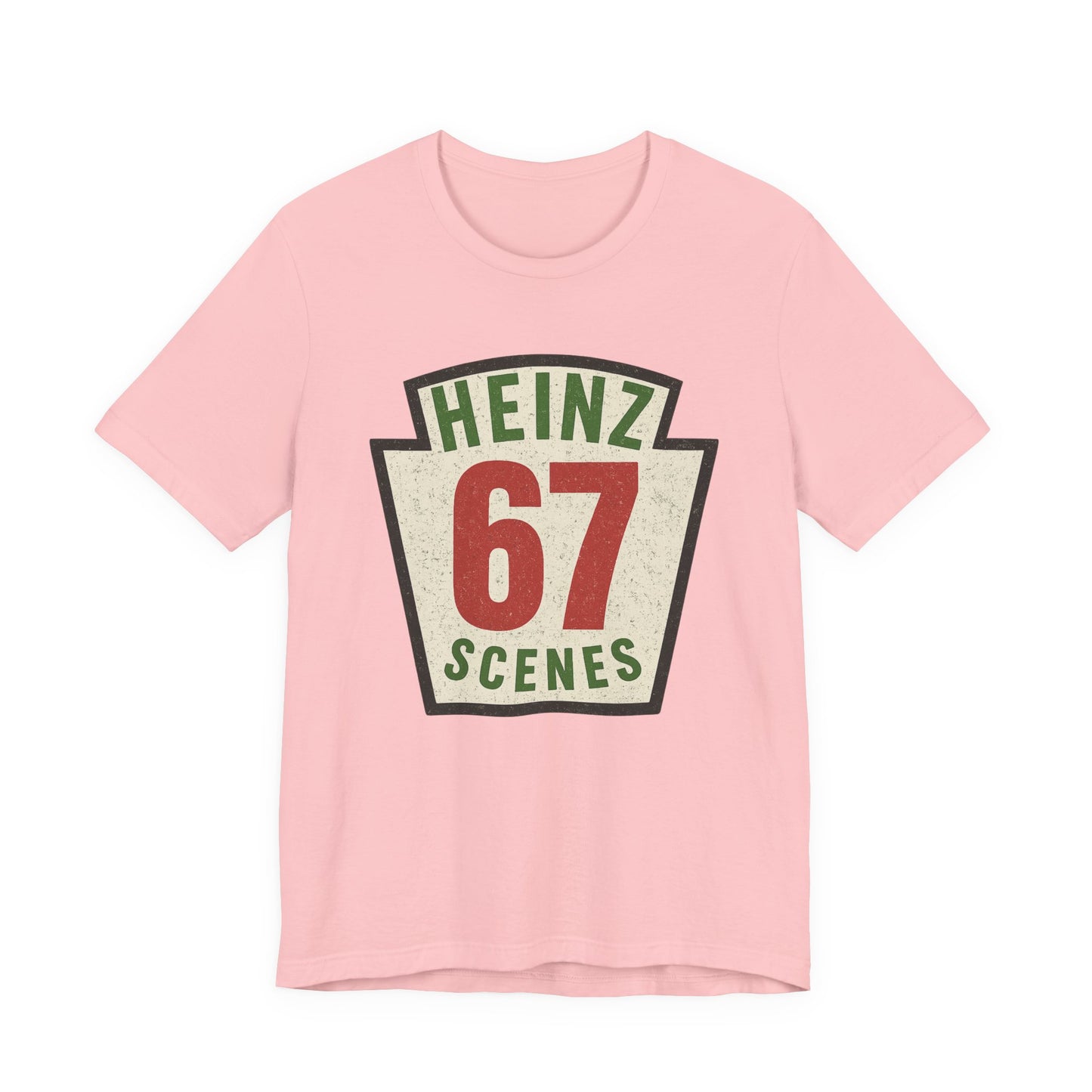 Retro Distressed Heinz 67 Scenes – Unisex Tee
