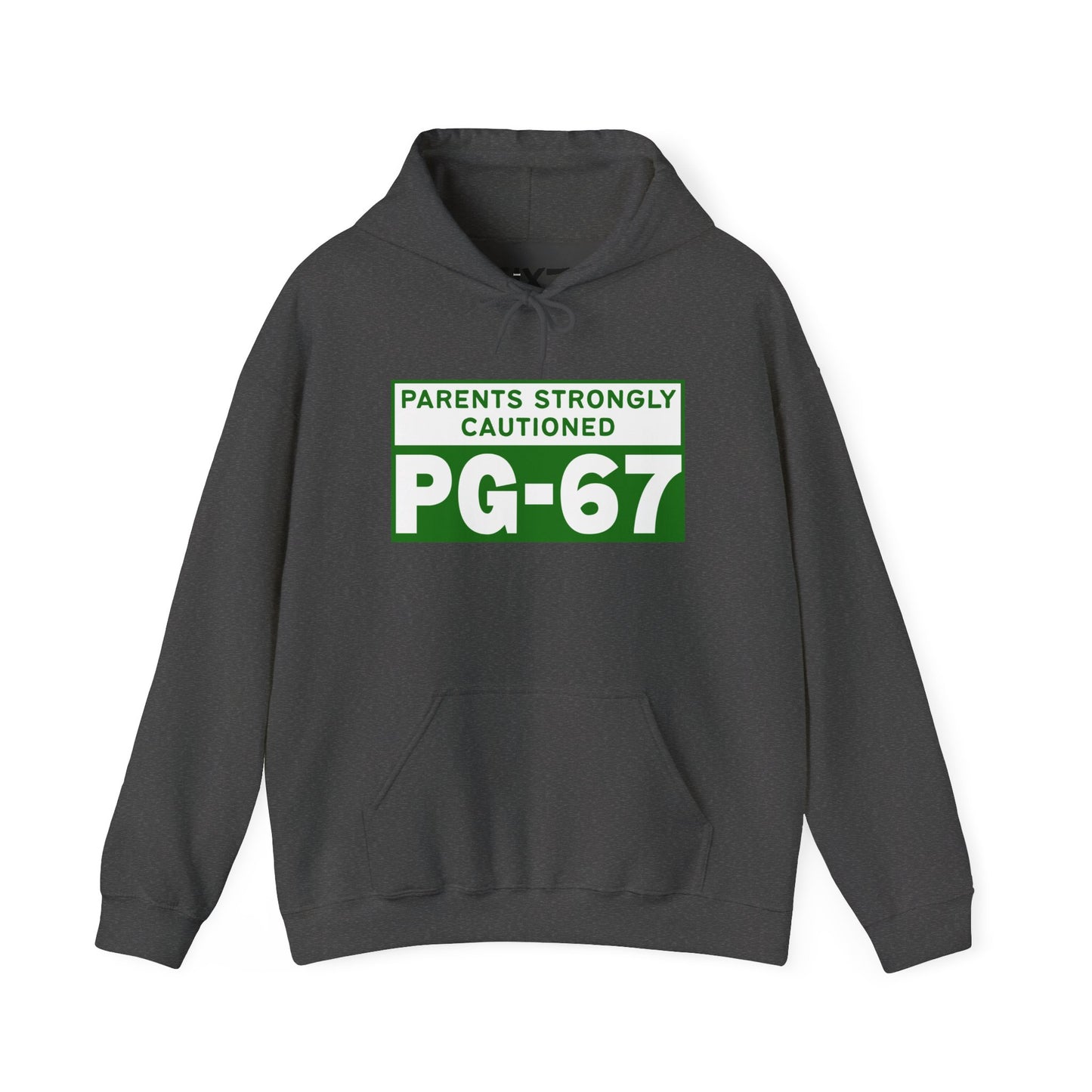 Parents Strongly Cautioned PG-67 -- Unisex Hoodie