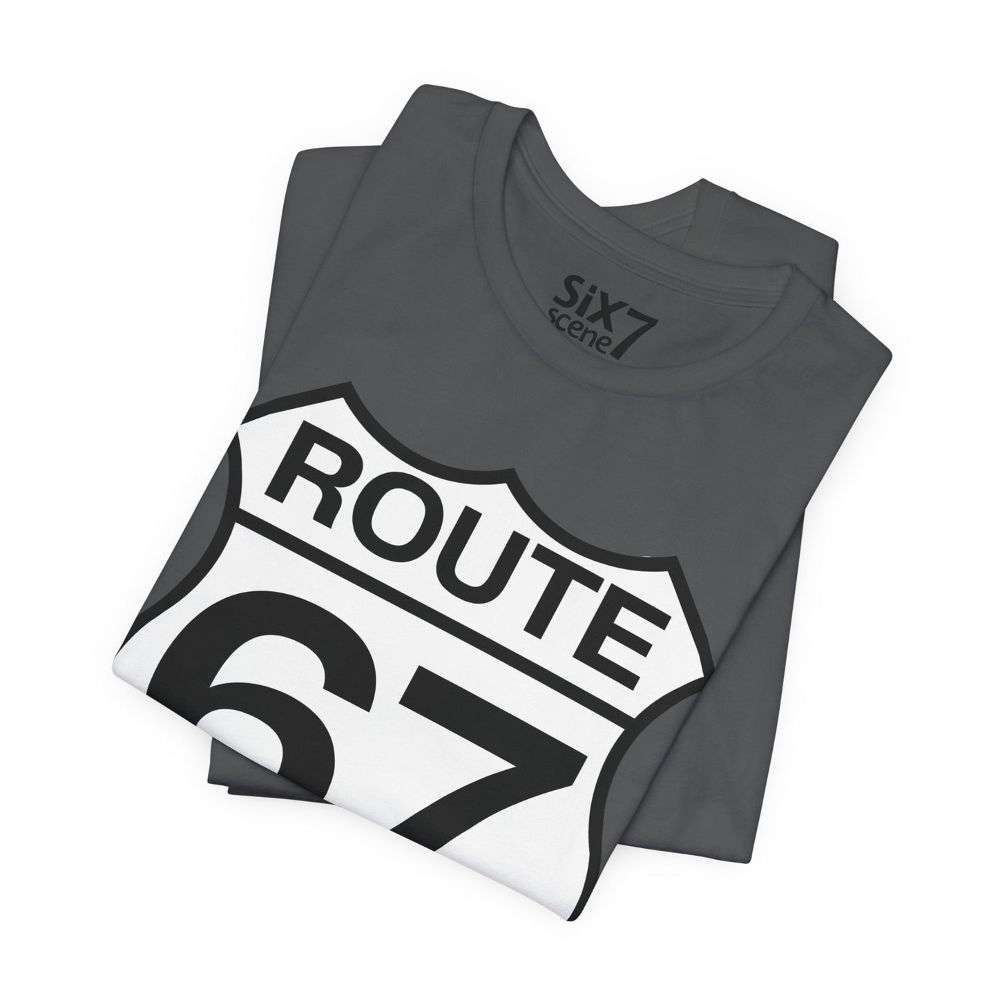 Classic Black & White Route 67 – Unisex Tee