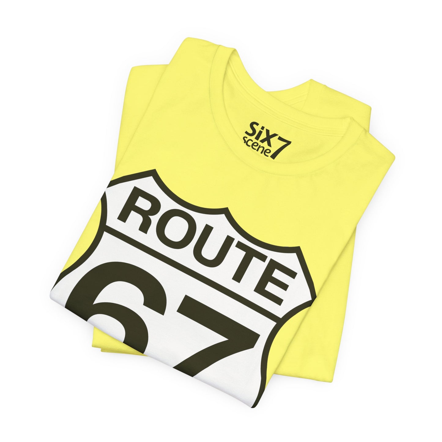 Classic Black & White Route 67 – Unisex Tee