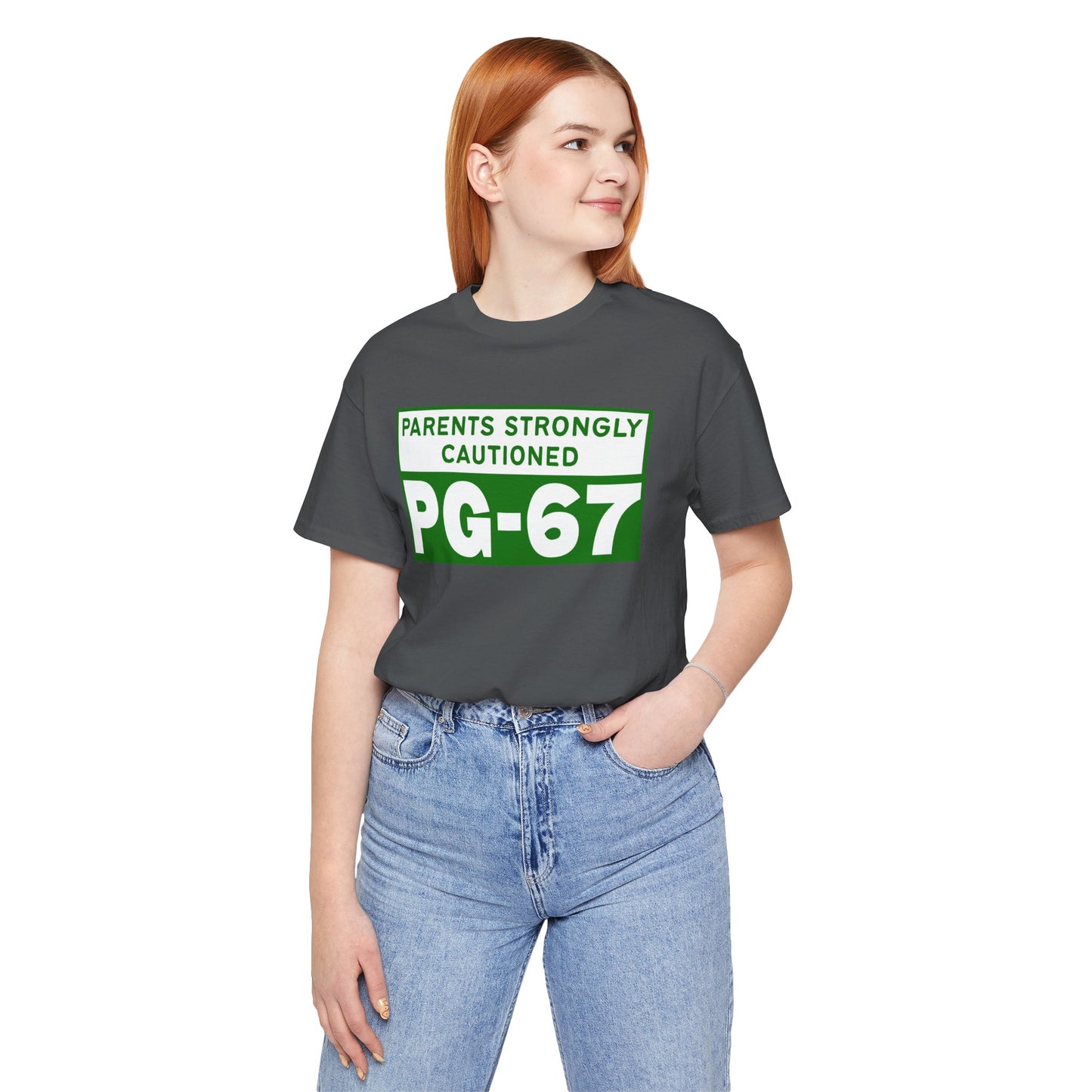 Parents Strongly Cautioned PG-67 – Unisex Tee