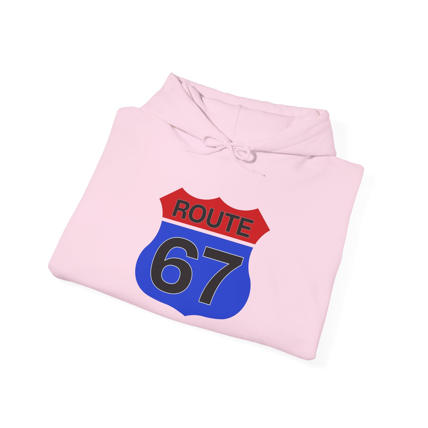 Route 67 Red & Blue Edition -- Unisex Hoodie