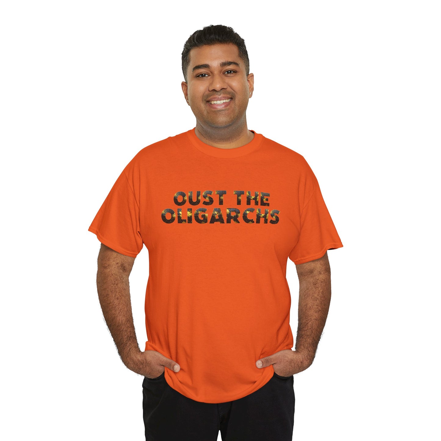 "Oust the Oligarchs" Tee – Political Statement Gear