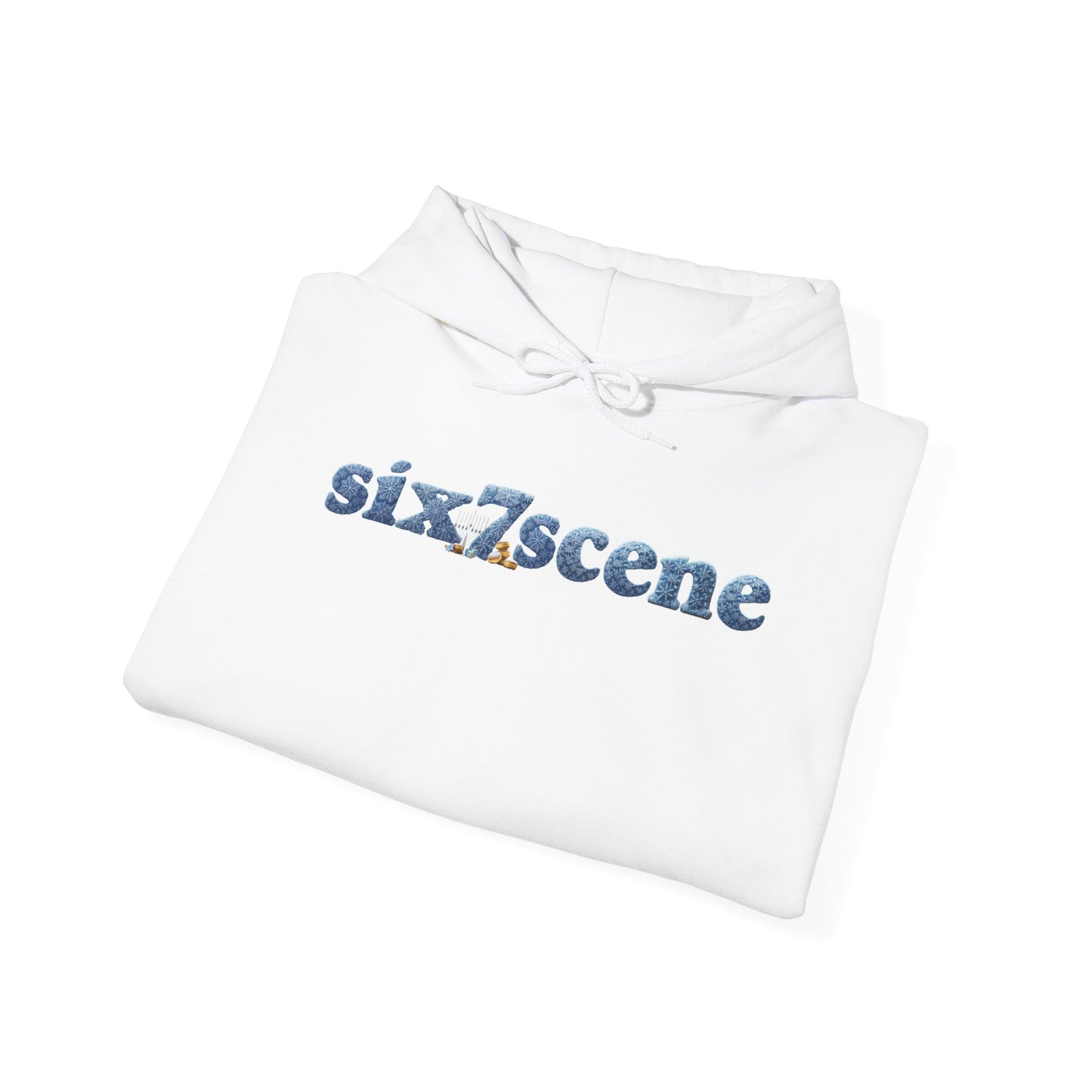 six7scene Snowflake Logo Hanukkah Edition - Hoodie