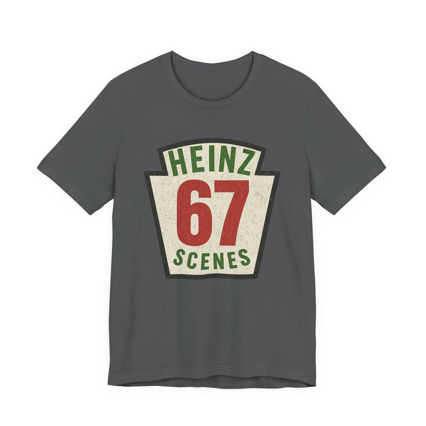 Retro Distressed Heinz 67 Scenes – Unisex Tee