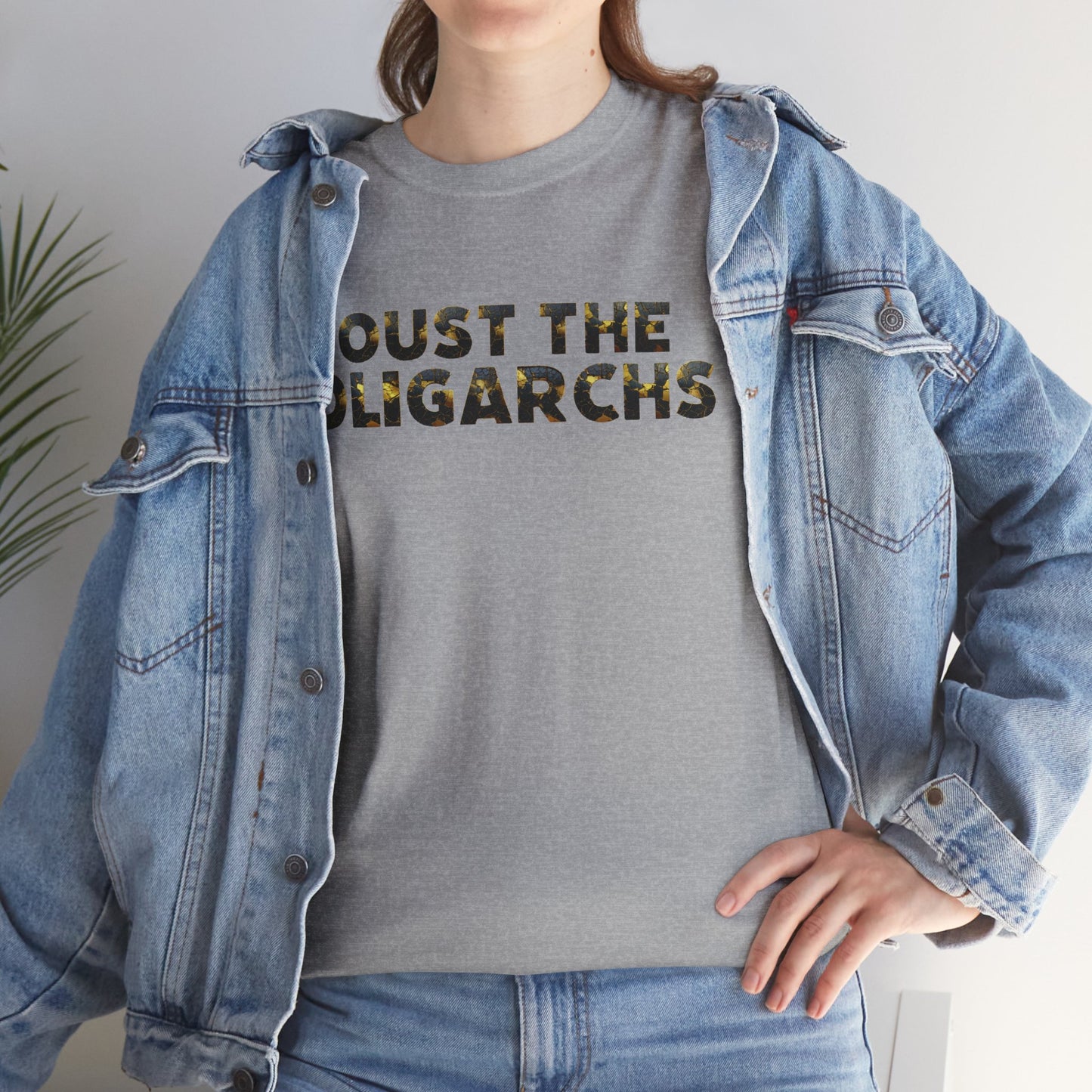 "Oust the Oligarchs" Tee – Political Statement Gear