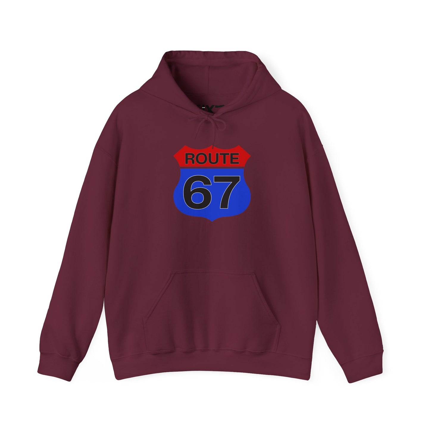 Route 67 Red & Blue Edition -- Unisex Hoodie