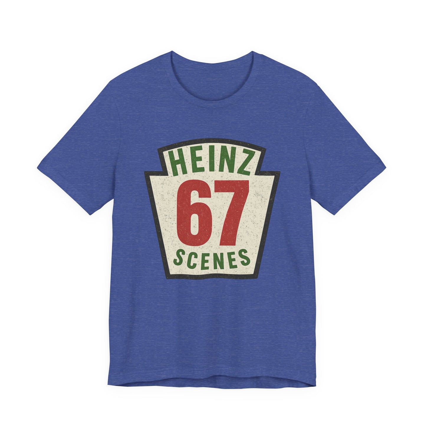 Retro Distressed Heinz 67 Scenes – Unisex Tee