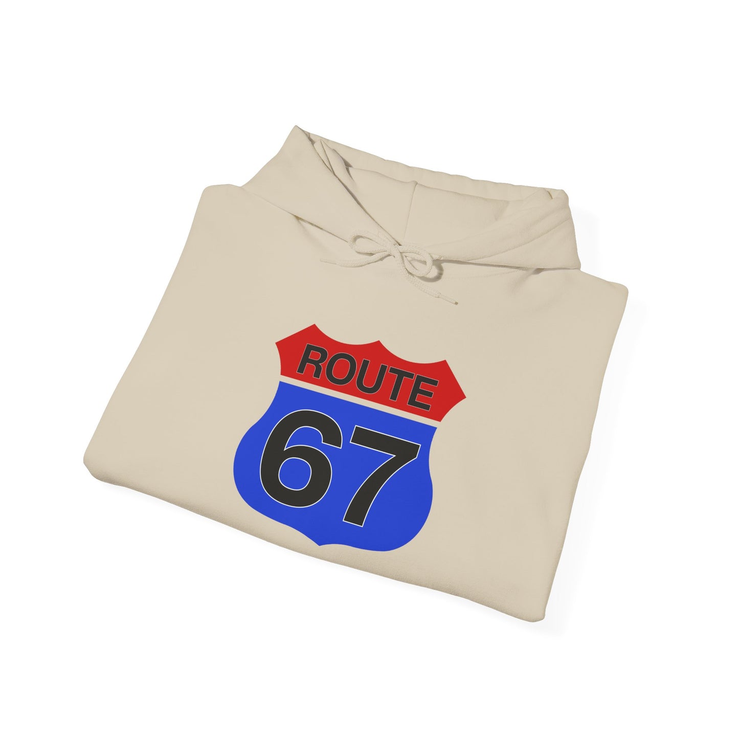 Route 67 Red & Blue Edition -- Unisex Hoodie