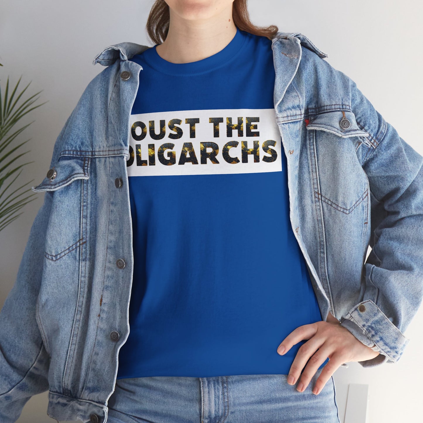"Oust the Oligarchs" Tee – Political Statement Gear
