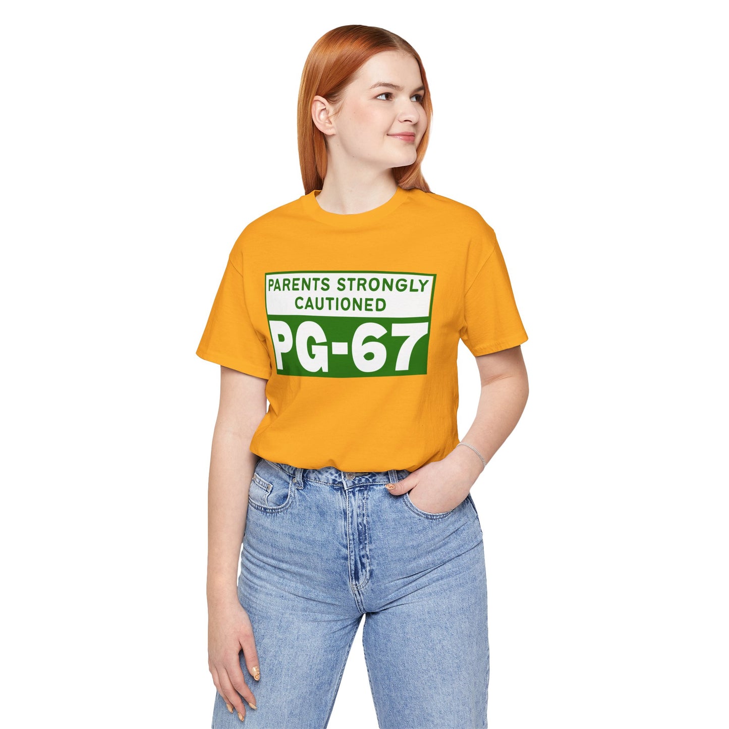 Parents Strongly Cautioned PG-67 – Unisex Tee