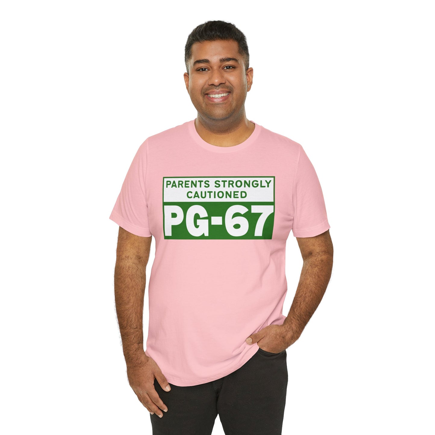 Parents Strongly Cautioned PG-67 – Unisex Tee