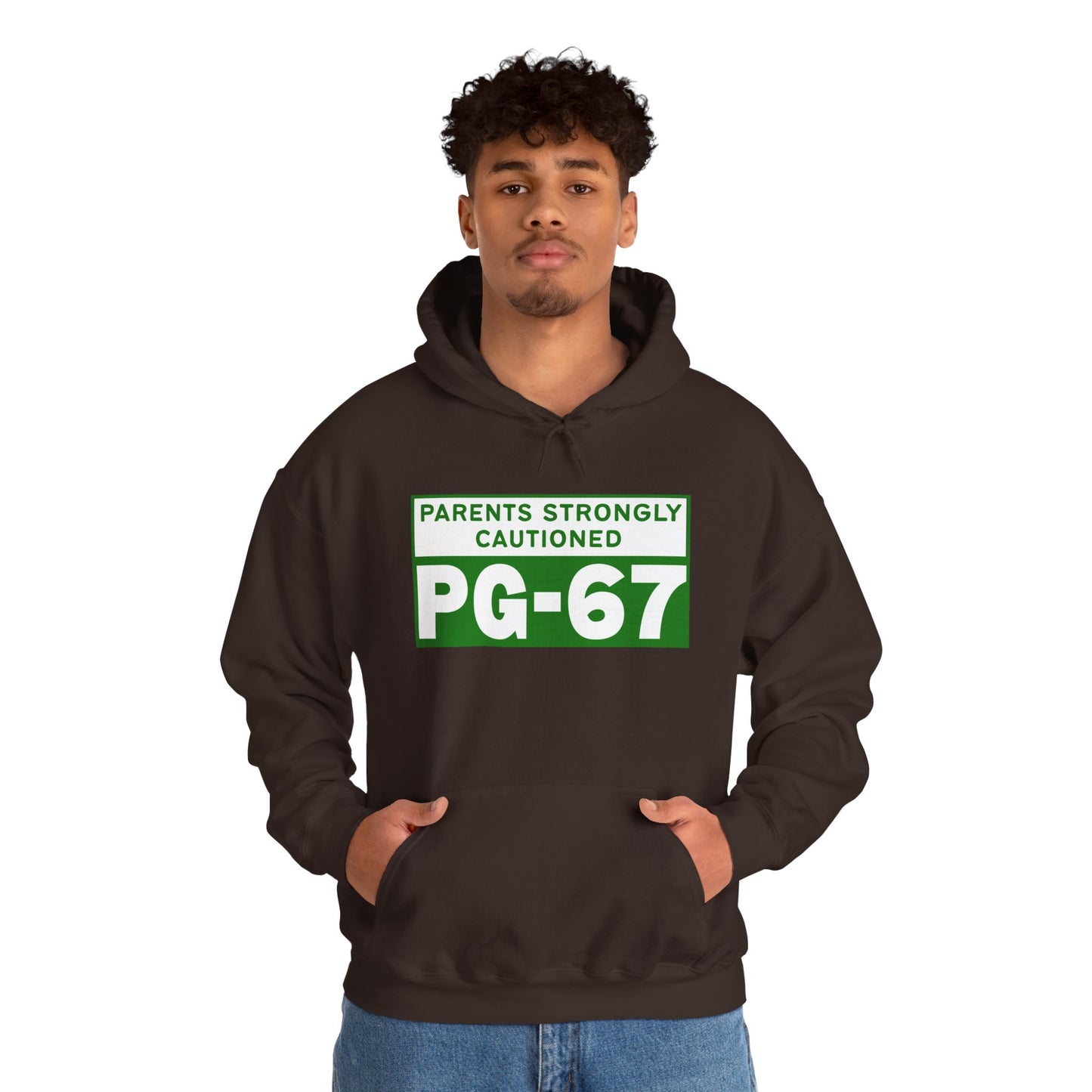 Parents Strongly Cautioned PG-67 -- Unisex Hoodie