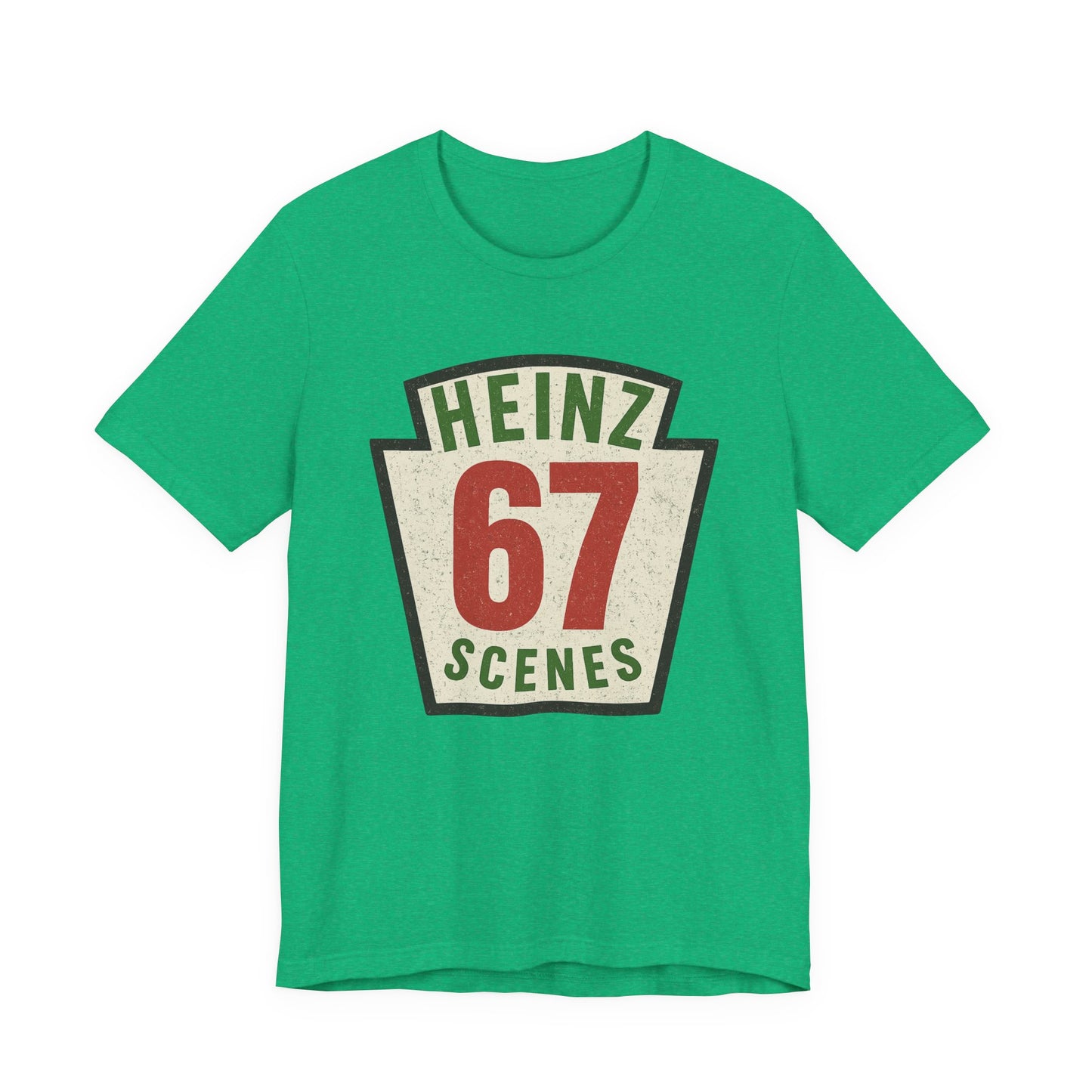 Retro Distressed Heinz 67 Scenes – Unisex Tee