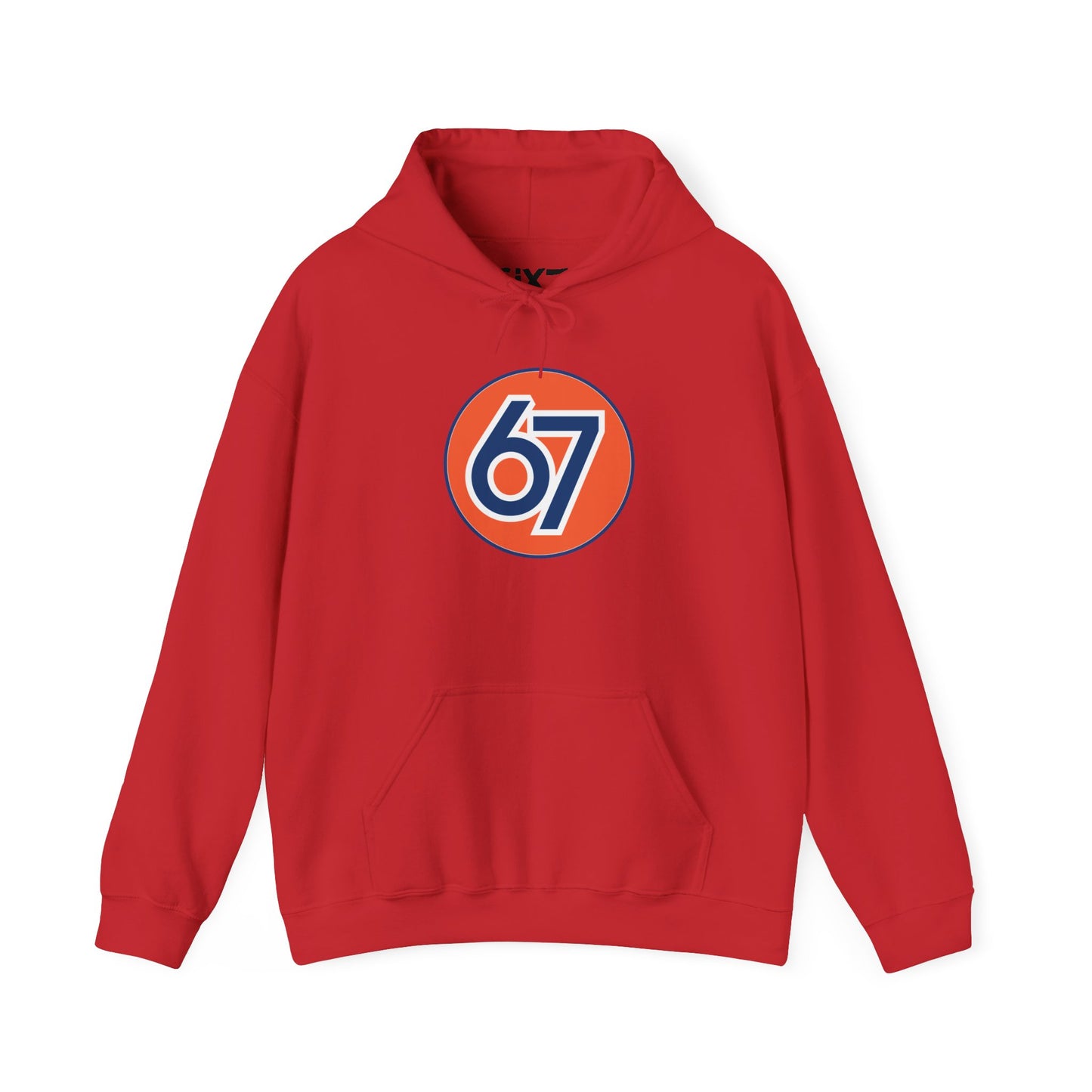 Retro 67 Vintage Circle Graphic -- Unisex Hoodie