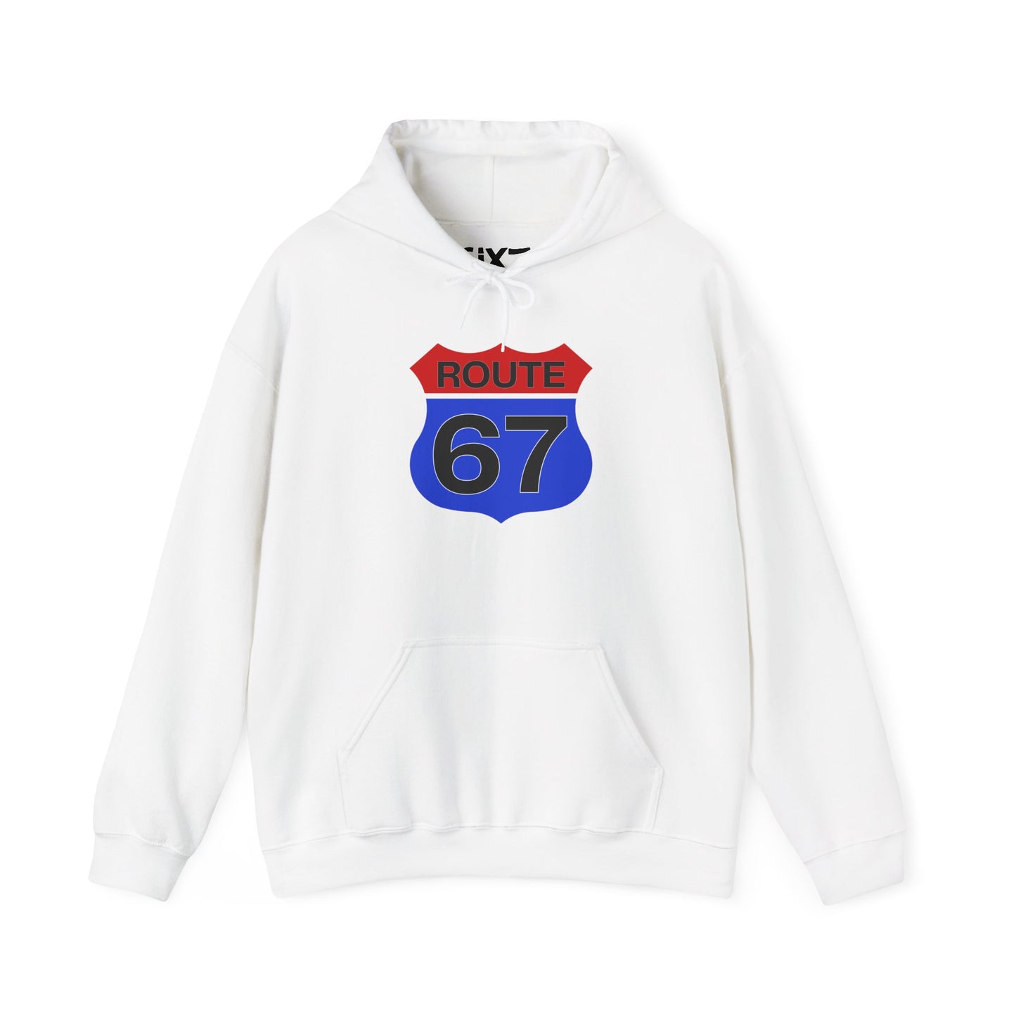 Route 67 Red & Blue Edition -- Unisex Hoodie
