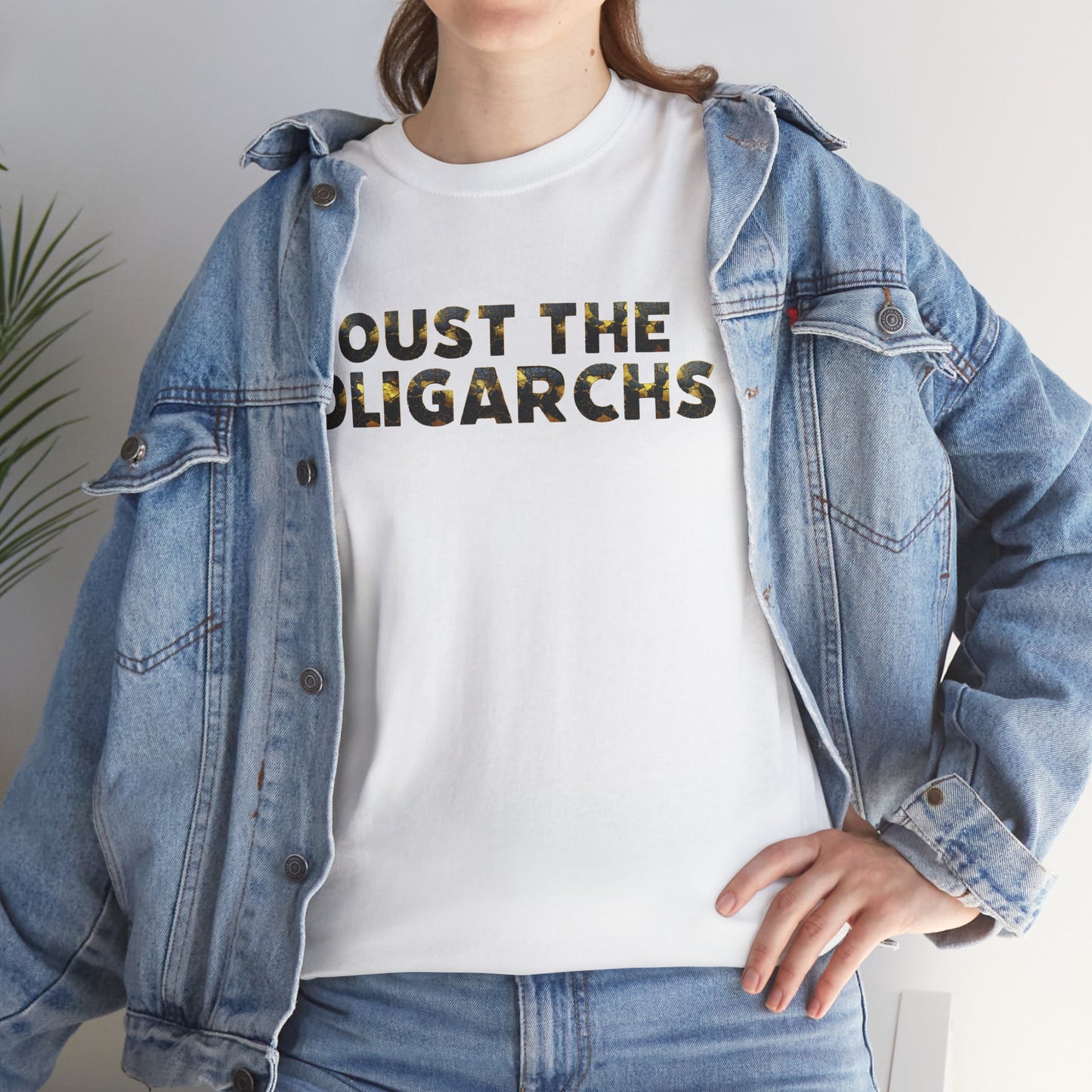 "Oust the Oligarchs" Tee – Political Statement Gear