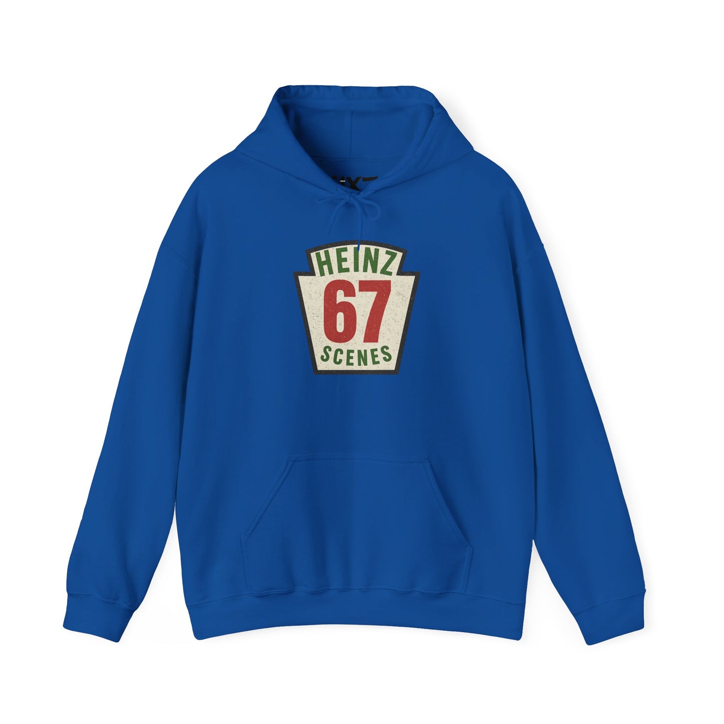 Retro Distressed Heinz 67 Scenes -- Unisex Hoodie