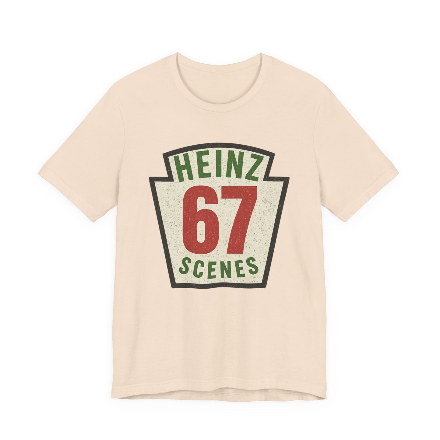 Retro Distressed Heinz 67 Scenes – Unisex Tee