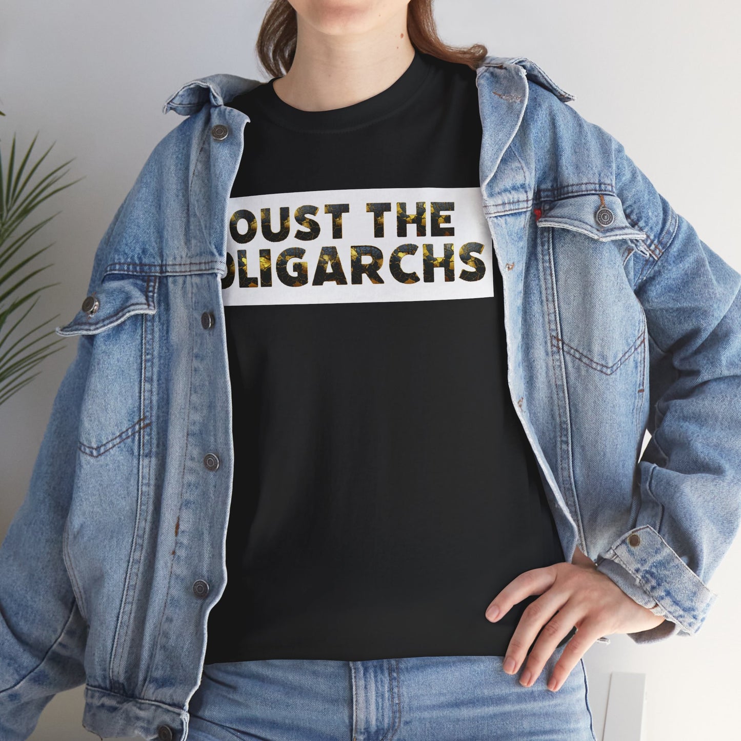 "Oust the Oligarchs" Tee – Political Statement Gear
