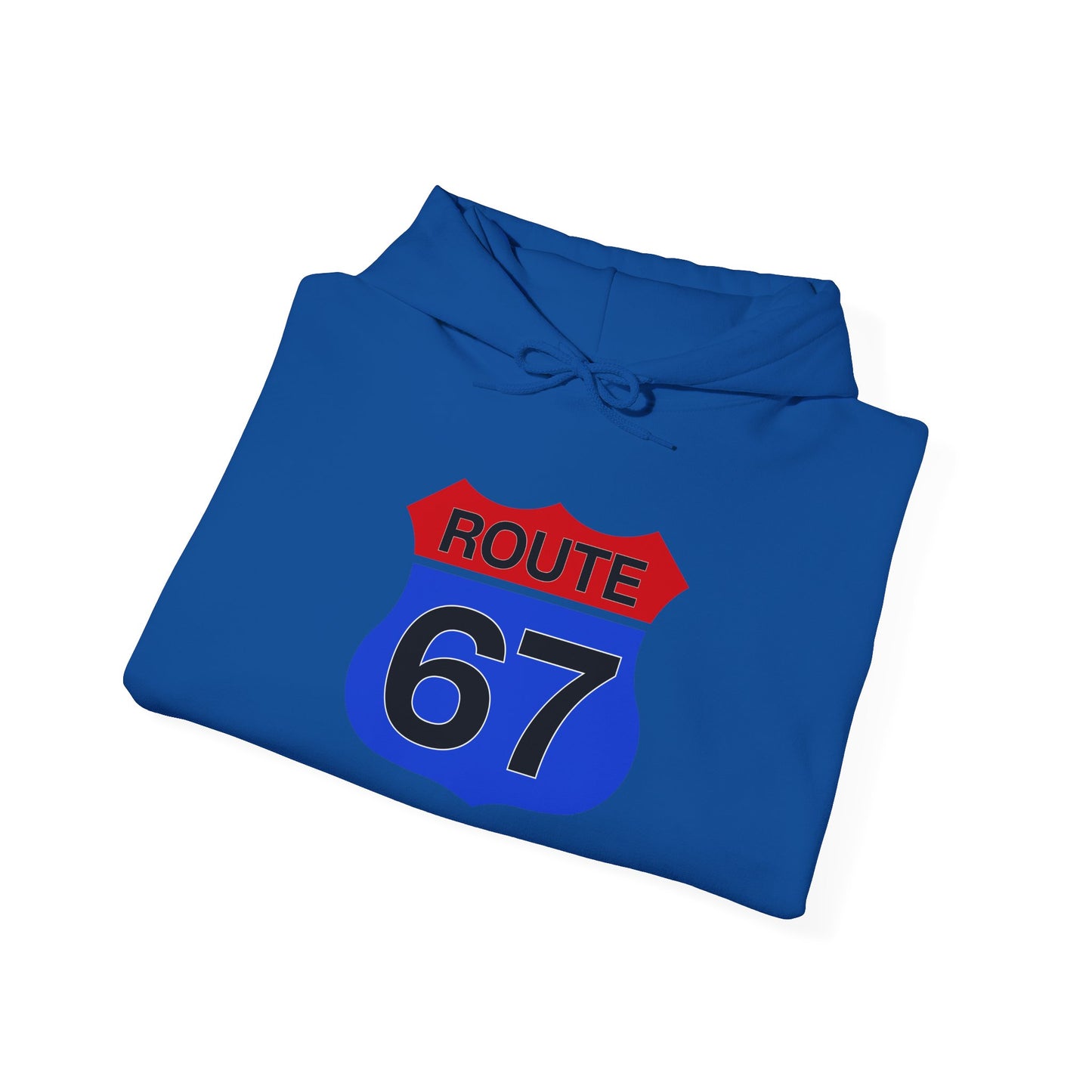 Route 67 Red & Blue Edition -- Unisex Hoodie