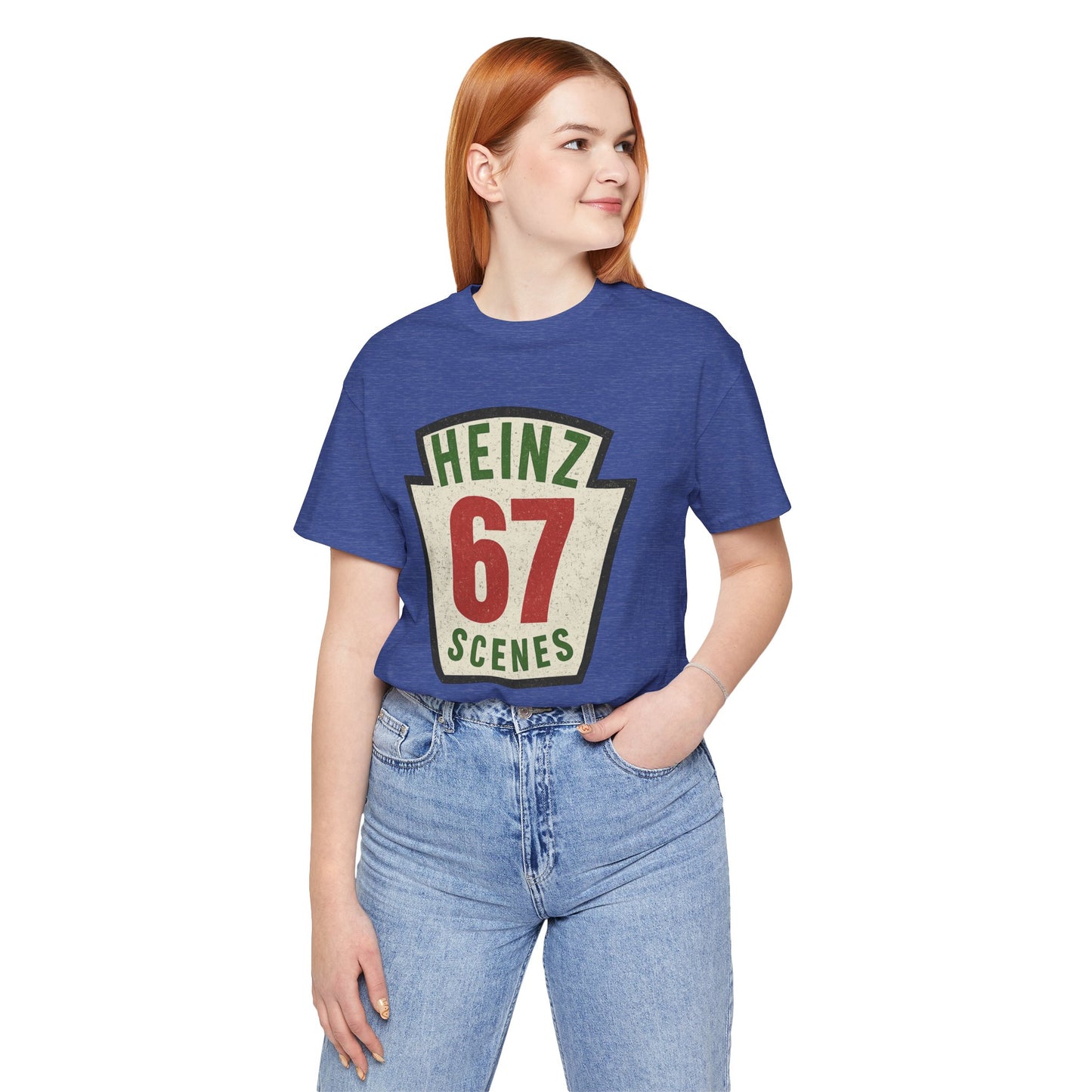 Retro Distressed Heinz 67 Scenes – Unisex Tee