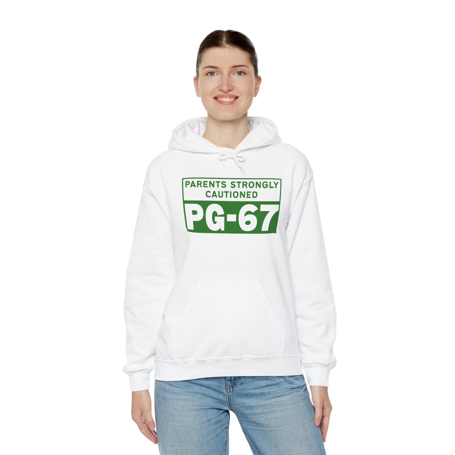 Parents Strongly Cautioned PG-67 -- Unisex Hoodie