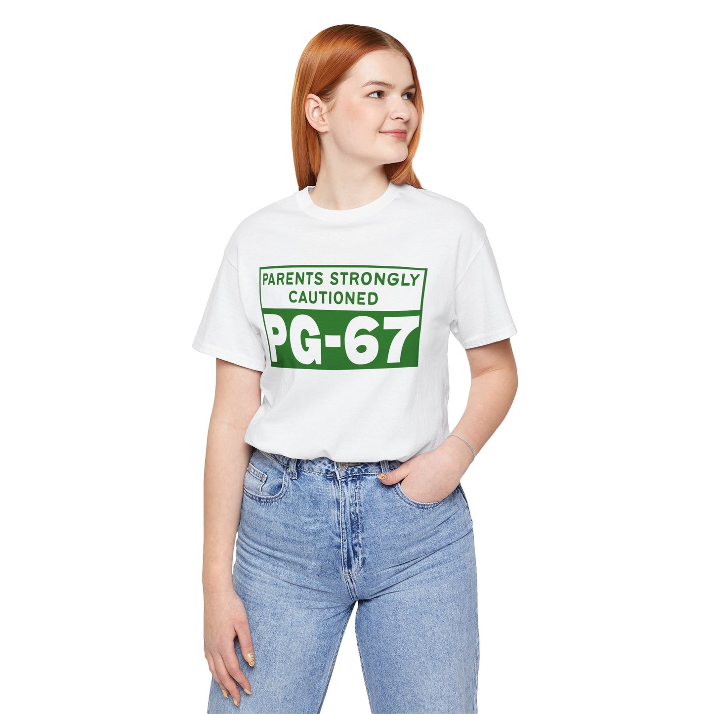 Parents Strongly Cautioned PG-67 – Unisex Tee